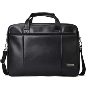 BROMEN Leather Briefcase for Men