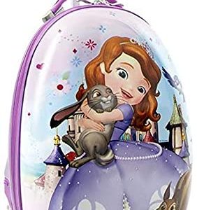 Heys Disney Princess Sofia Purple 18 Inch Egg Shaped Luggage