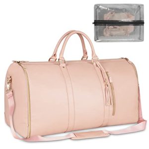 Pink Carry On Garment Duffle Bag