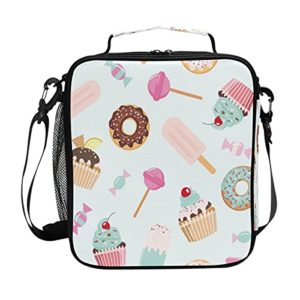 Cupcake Ice Cream Donut Lunch Box