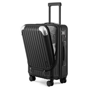 LEVEL8 Grace Carry On Luggage, 20” Hardside Suitcase