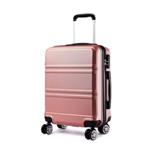 Kono Carry on Luggage Hard Shell Suitcase