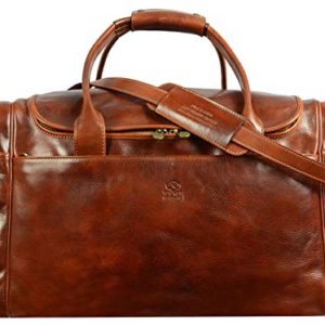 Bag Gym Large Travel Bag Cognac Brown