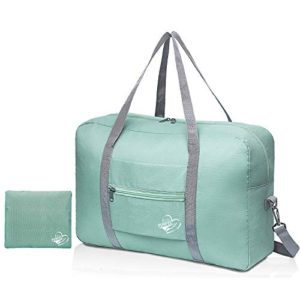 Mint Green Travel Duffel Bag Tote Carry on