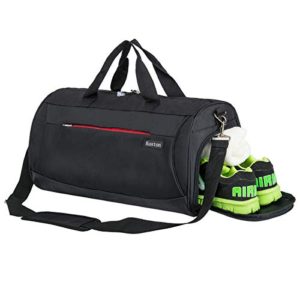 Kuston Sports Gym Bag with Shoes Compartment