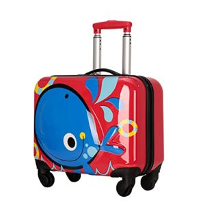 GinzaTravel 3D Little Whale Cute Children's Luggage