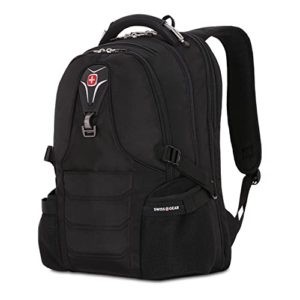 Black Laptop Backpack TSA Friendly