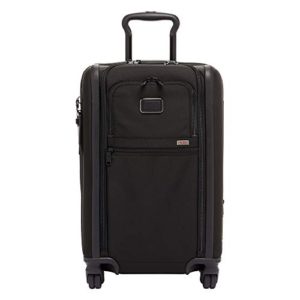 Black Rolling Suitcase Wheeled Carry-On Luggage