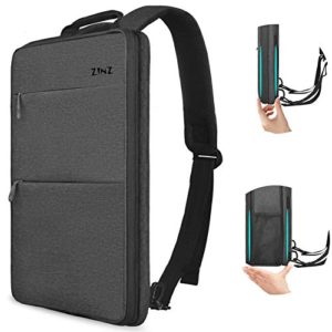 Sleek & Tech-Savvy: Expandable Laptop Backpack with USB Port for Modern Professionals