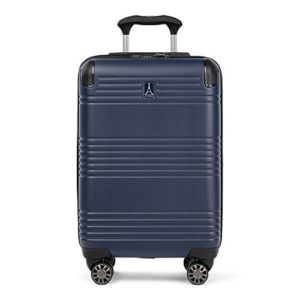 Navy Blue Expandable Spinner Luggage 21-Inch