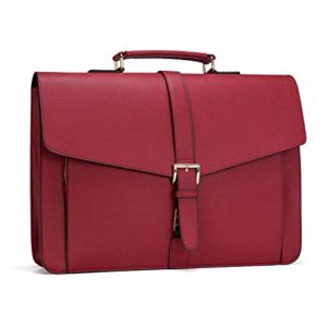 Estarer Women Leather Briefcase for Travel