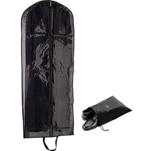 SAY HO UM Breathable Long Clear Coat + Fur Storage Garment Bag