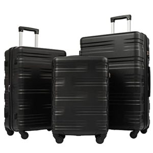 Flieks Luggage Set 3 Piece with TSA Lock