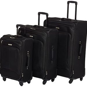 American Tourister Pop Max Softside Luggage with Spinner Wheels