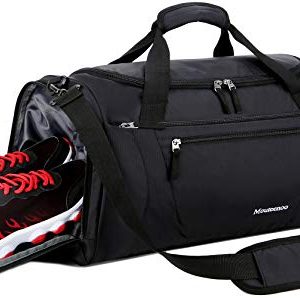 Mouteenoo Gym Bag 40L Sports Travel Duffel Bag