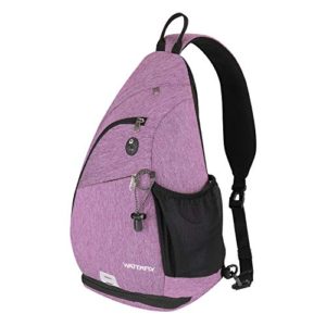 Sling Backpack WATERFLY Sling Bag Small Crossbody Daypack