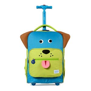 TRAVEL ROLLING BACKPACK FOR KIDS AND TODDLERS (PUP)