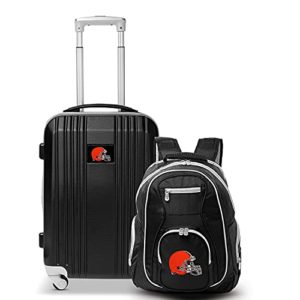 Denco Cleveland Browns 2-Piece Luggage Set