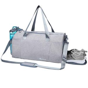 Sports Gym Bag with Wet Pocket & Shoe Compartment