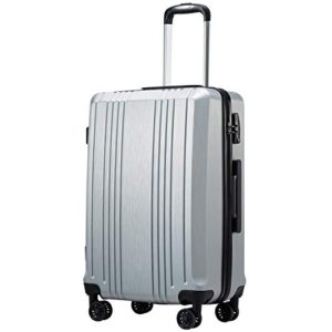 Coolife Luggage Suitcase PC+ABS with TSA Lock