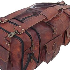 Handmade Duffel Gym Sports Bag Travel Luggage