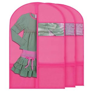 Plixio Garment Bags for Kids Dance Costumes