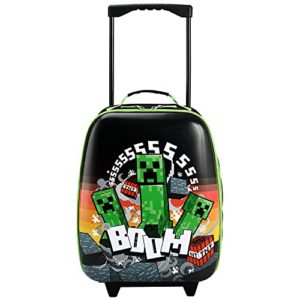 Minecraft 16" Collapsible Hard Side Kids Luggage