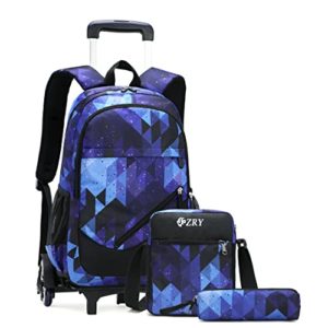 Elementary Student Rolling Backpack Trolley