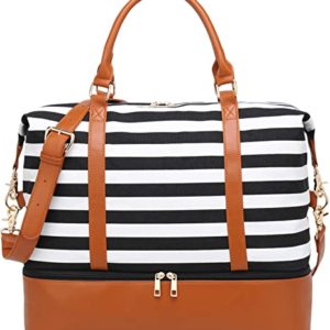 Womens Travel Weekend Bag Canvas Overnight