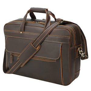 Vintage Large 17.3 Inch Laptop Briefcase Business