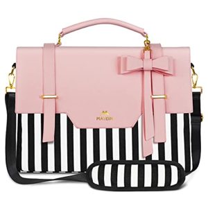 Laptop Bag for Women, 15.6 inch Slim Computer Briefcase Sleeve Case
