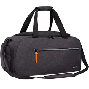 Gym Sport Duffle Bag with Waterproof Shoe Compartment Pouch