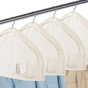 MISSLO Cotton Shoulder Covers Garment Bags