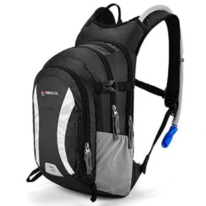 MIRACOL Hydration Backpack Packs with 2L BPA Free Water Bladder