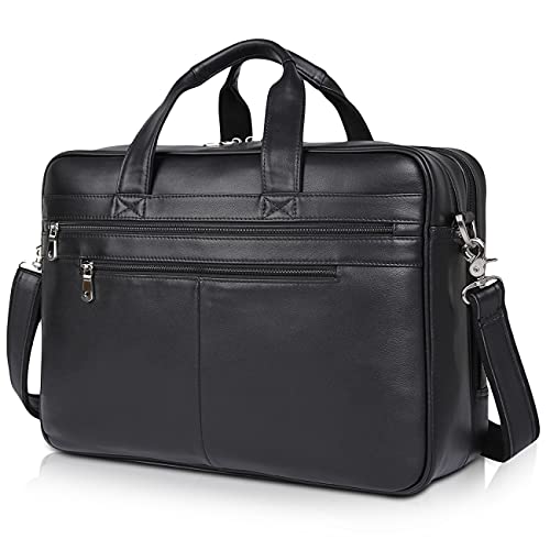 Leather Professional Briefcase Work Bag For Men Best Review ...