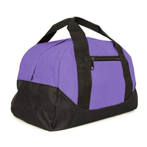 Travel Purple Duffel Bag Small Mini