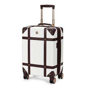 SwissGear Hardside Luggage Trunk with Spinner Wheels