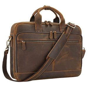 Jack&Chris Leather Briefcases for Men