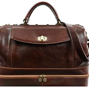 Brown Doctor Bag Purse Medical Briefcase