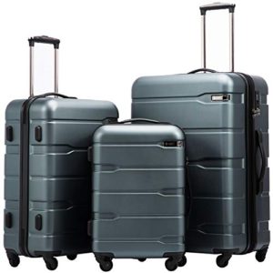 Coolife Luggage Expandable 3 Piece Sets