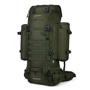 Molle Hiking Internal Frame Backpacks with Rain Cover