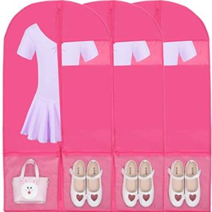 Foldable Pink Dance Costume Garment Bag