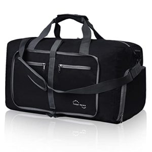 Duffle Bag with Shoes Compartment and Adjustable Strap