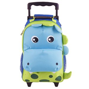 3-Way Kids Suitcase Luggage or Toddler Rolling Backpack