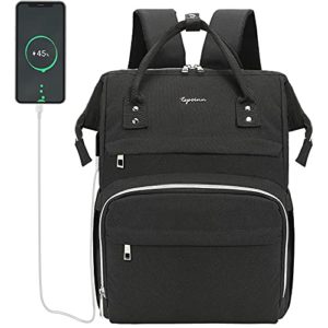 Laptop Travel Anti Theft Backpack with USB Charging Port