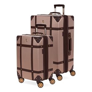 SwissGear Hardside Luggage Trunk with Spinner Wheels