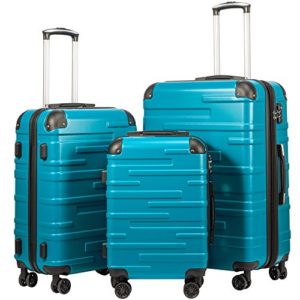 Suitcase 3 Piece Set Luggage Expandable