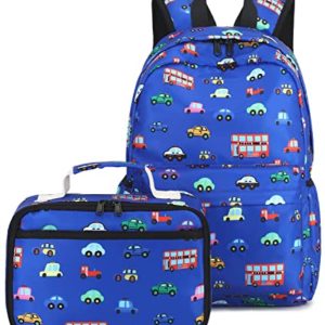 Kids Backpack with Lunch Box for Preschool