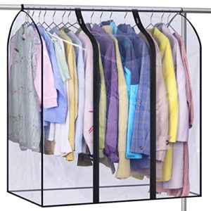 MISSLO 40" Hanging Garment Bags for Closet Storage