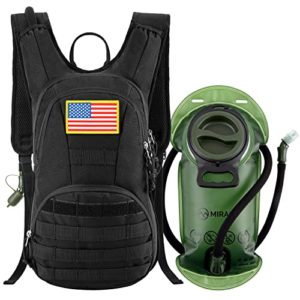 Military Hydration Backpack with 2L Water Bladder